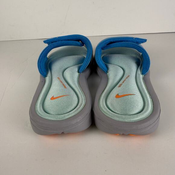 Nike Women's Blue Green Flip Flop Open Toe Size 5 - Picture 5 of 7